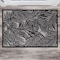 World Rug Gallery Contemporary Palm Leaf Textured Flat Weave Indoor/Outdoor Area Rug 2' x 3' Black 118BLACK2X3 - alternate 4
